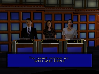 Jeopardy! (USA) In game screenshot